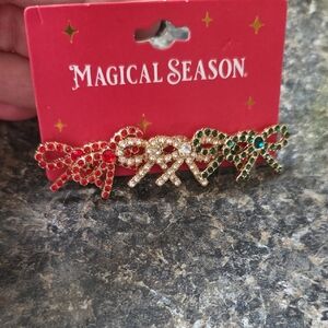 Festive Bow Earrings Set